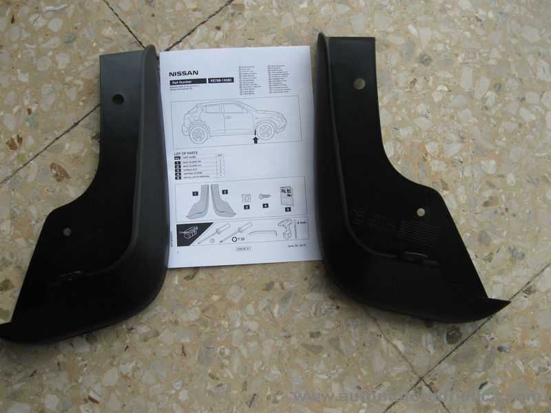protezione fango  Nissan Juke